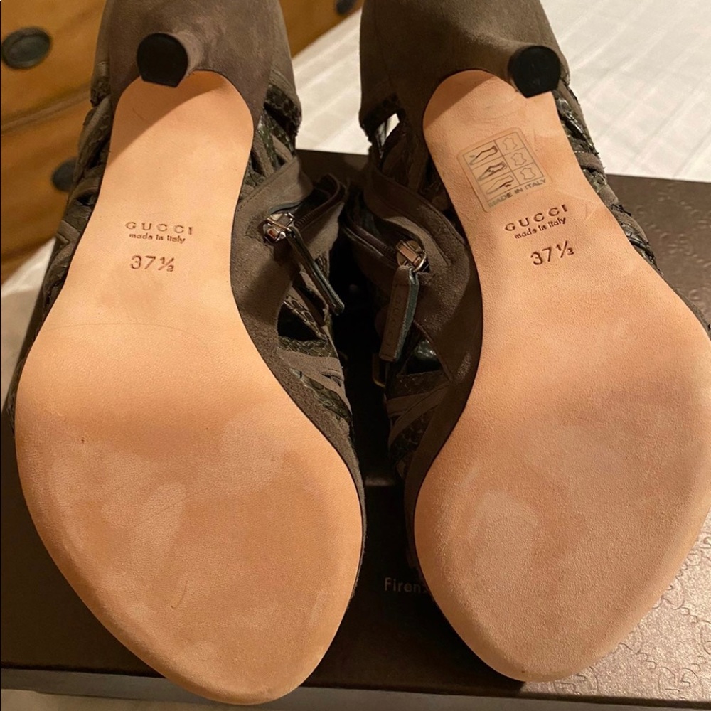 NWB Gucci Sofia Rey cage booties. - Picture 6 of 10